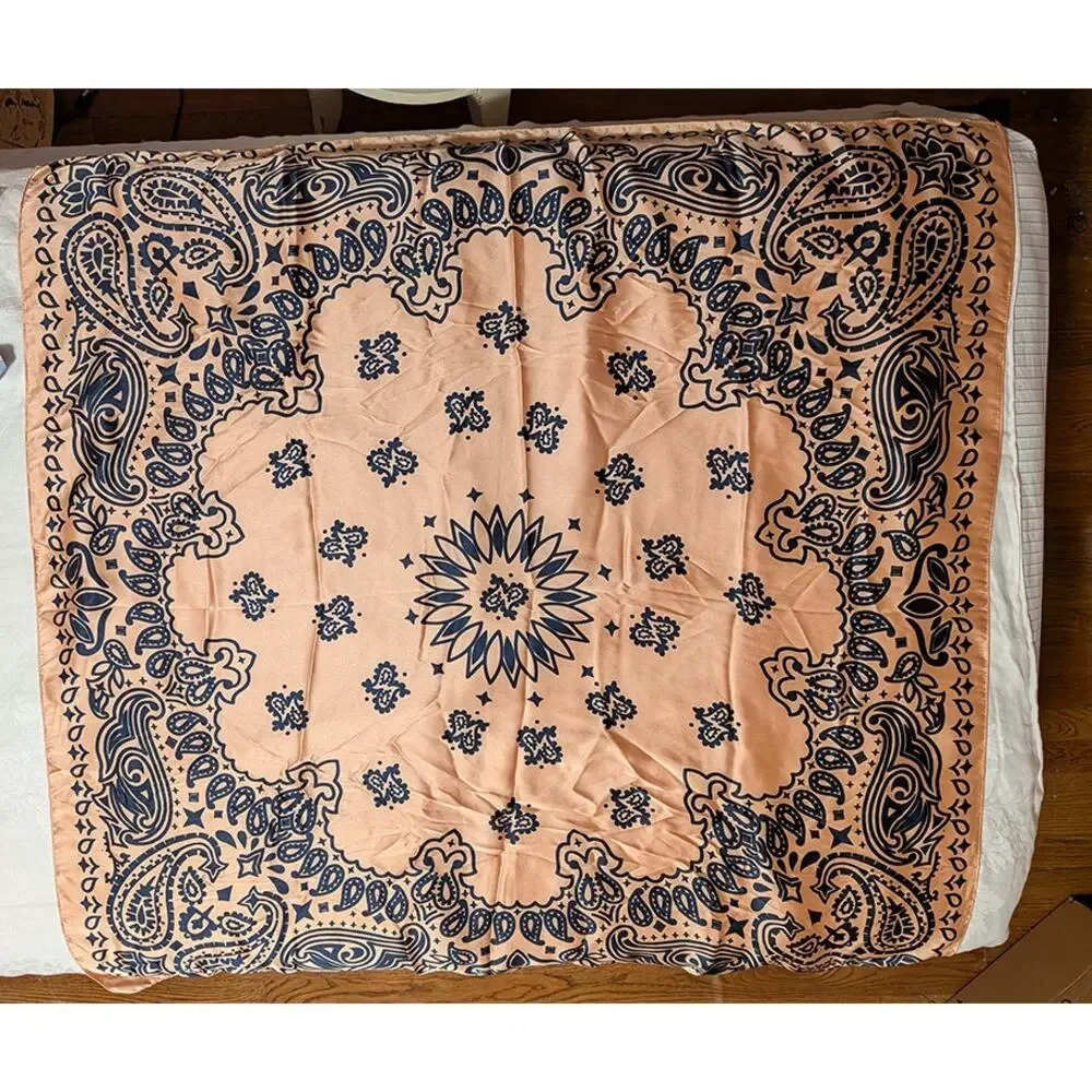 Free People Savannah Bandana Silky Print - 43
